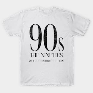 90s Nostalgia: A Retro Music & TV Throwback T-Shirt